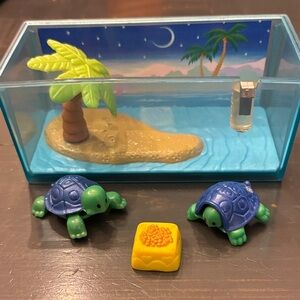 1992 Vintage Littlest Pet Shop - Turtle Set
